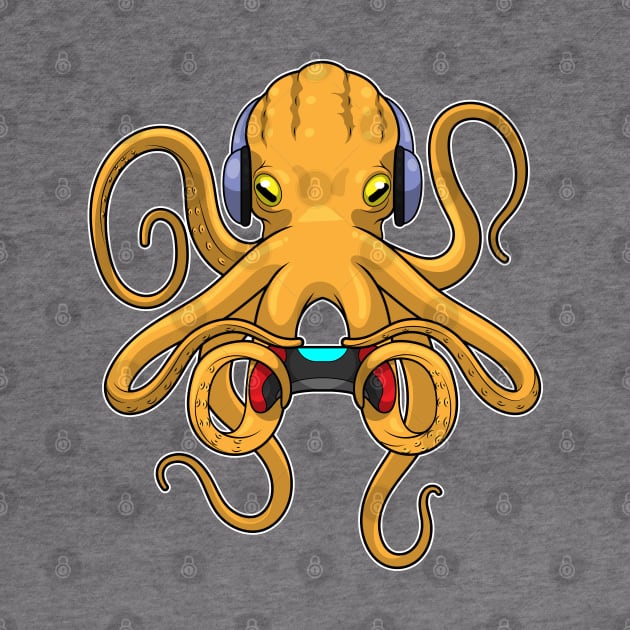 Octopus Gamer Controller by Markus Schnabel